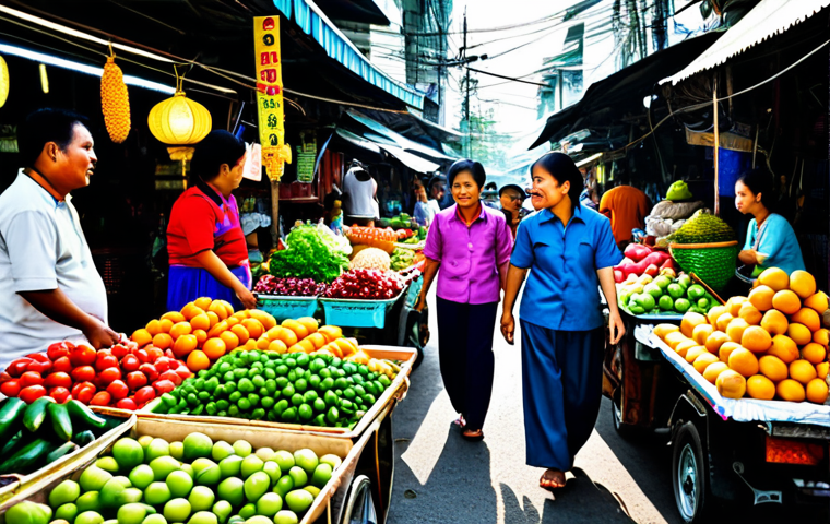 태국의 최신 뉴스 분석 - **Prompt:** A serene landscape of rice paddies at sunset in Thailand, with traditional wooden houses...