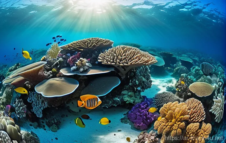 태국 국립 공원 소개 - **Serene Waterfall Oasis:**
    "A breathtaking and serene depiction of a multi-tiered waterfall, in...